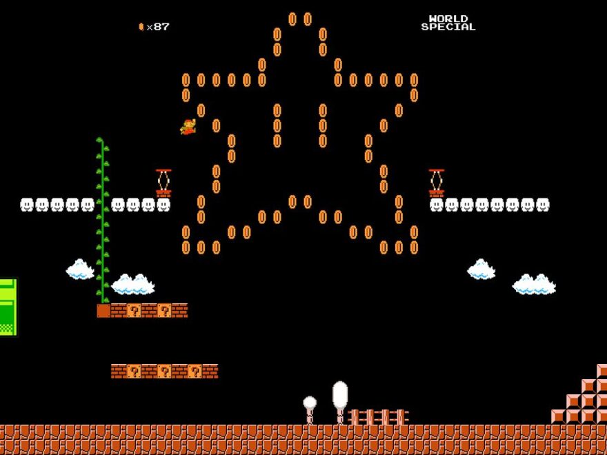 Super Mario Retro-Gaming