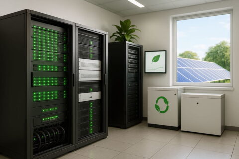 Technische Aspekte nachhaltiger Webseiten – energieeffizientes Hosting mit Ökostrom