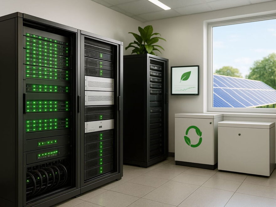 Technische Aspekte nachhaltiger Webseiten – energieeffizientes Hosting mit Ökostrom